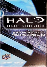 Upper Deck Halo: Legacy Collection Trading Card Game Mass Blaster Box