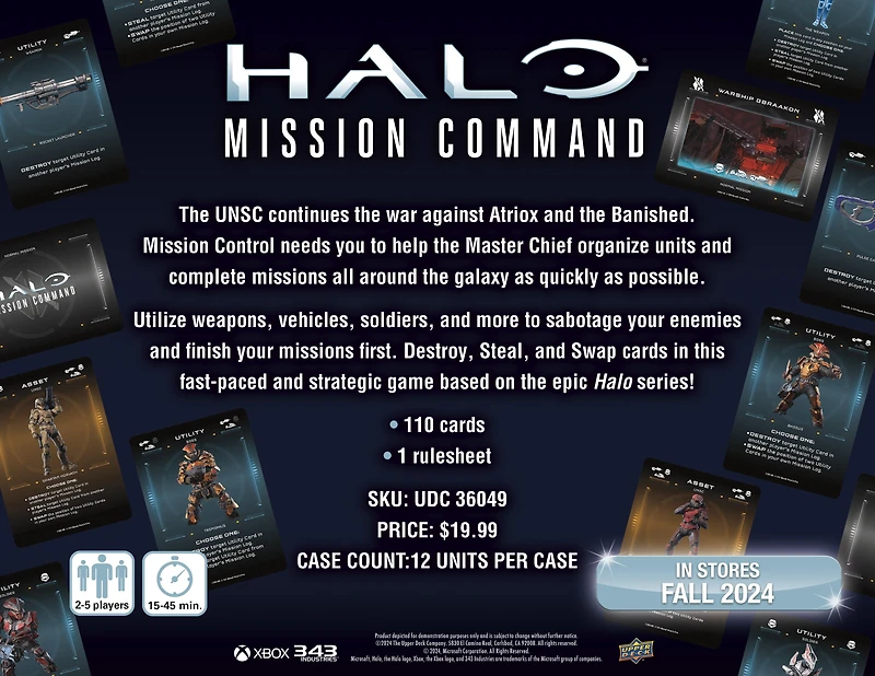 Upper Deck Halo: Mission Command Blaster Box