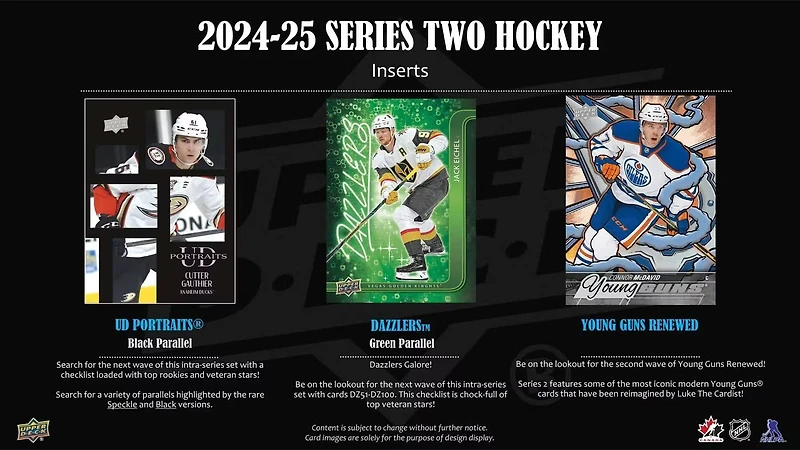 2024-25 Upper Deck Series 2 NHL Hockey Blaster Box