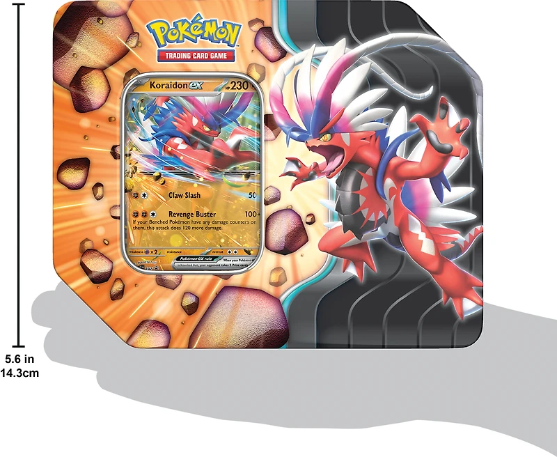 Pokemon Trading Card Game Slashing Legends Tin (Styles May Vary