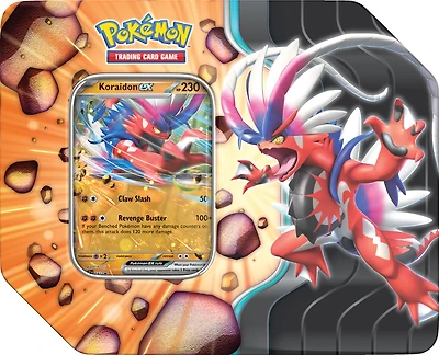 Pokemon Trading Card Game Slashing Legends Tin (Styles May Vary