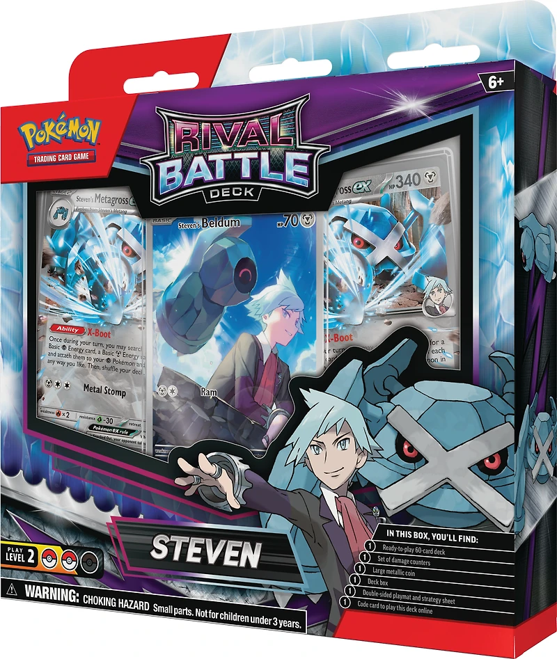 Pokemon Trading Card Game: Rival Battle Deck Marnie or Steven (Styles May Vary