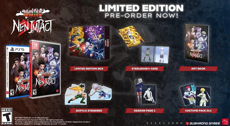 HUNTERxHUNTER NENxIMPACT Limited - Nintendo Switch