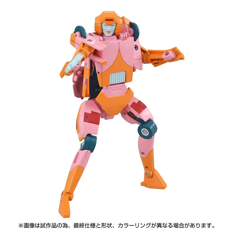 Hasbro Transformers Takara Tomy Missing Link C-07 Arcee Prototype 5.6-in Action Figure