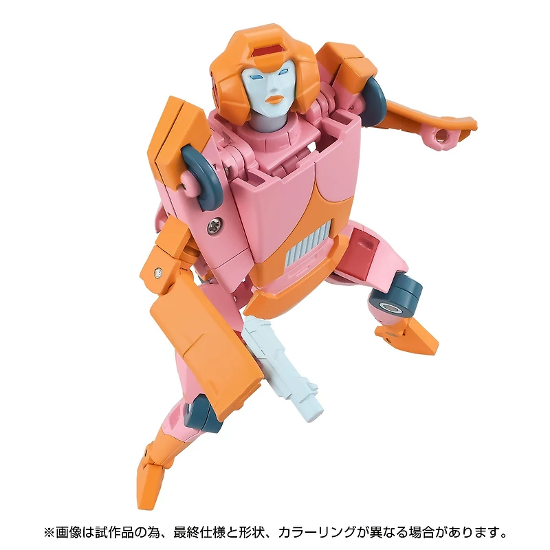 Hasbro Transformers Takara Tomy Missing Link C-07 Arcee Prototype 5.6-in Action Figure