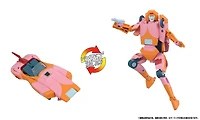 Hasbro Transformers Takara Tomy Missing Link C-07 Arcee Prototype 5.6-in Action Figure