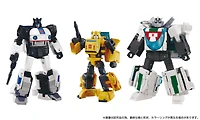 Hasbro Transformers Takara Tomy Dramatic Capture Series Cybertron Chase 4 and 5-in Action Figure Set