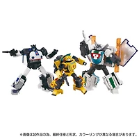 Hasbro Transformers Takara Tomy Dramatic Capture Series Cybertron Chase 4 and 5-in Action Figure Set