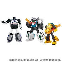 Hasbro Transformers Takara Tomy Dramatic Capture Series Cybertron Chase 4 and 5-in Action Figure Set