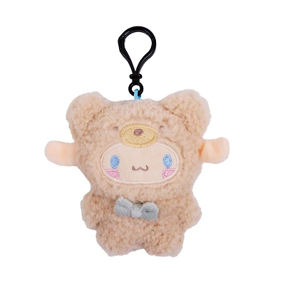 Sanrio Hello Kitty and Friends Cinnamoroll Cafe Latte Bear Plush Keychain Gamestop Exclusive