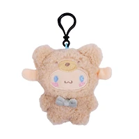 Sanrio Hello Kitty and Friends Cinnamoroll Cafe Latte Bear Plush Keychain Gamestop Exclusive