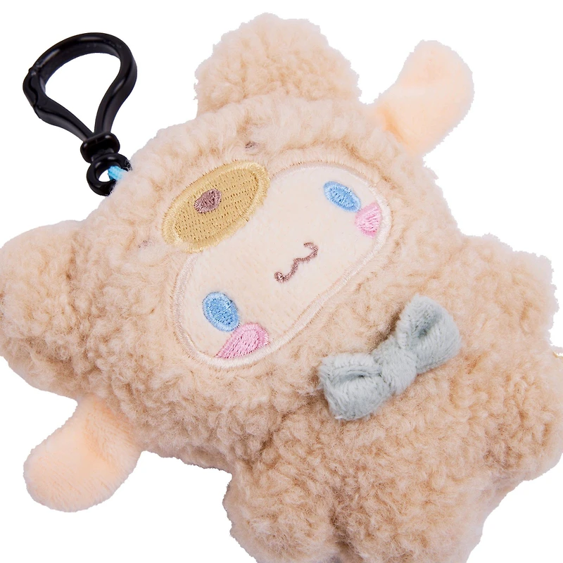 Sanrio Hello Kitty and Friends Cinnamoroll Cafe Latte Bear Plush Keychain Gamestop Exclusive