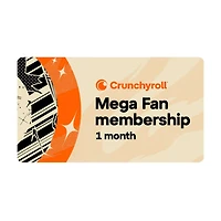 Crunchyroll MegaFan Subscription Month