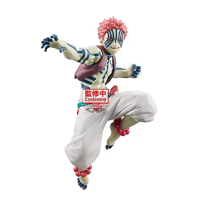 Banpresto Demon Slayer: Kimetsu No Yaiba Akaza Vibration Stars Limited 5.1-In Figure