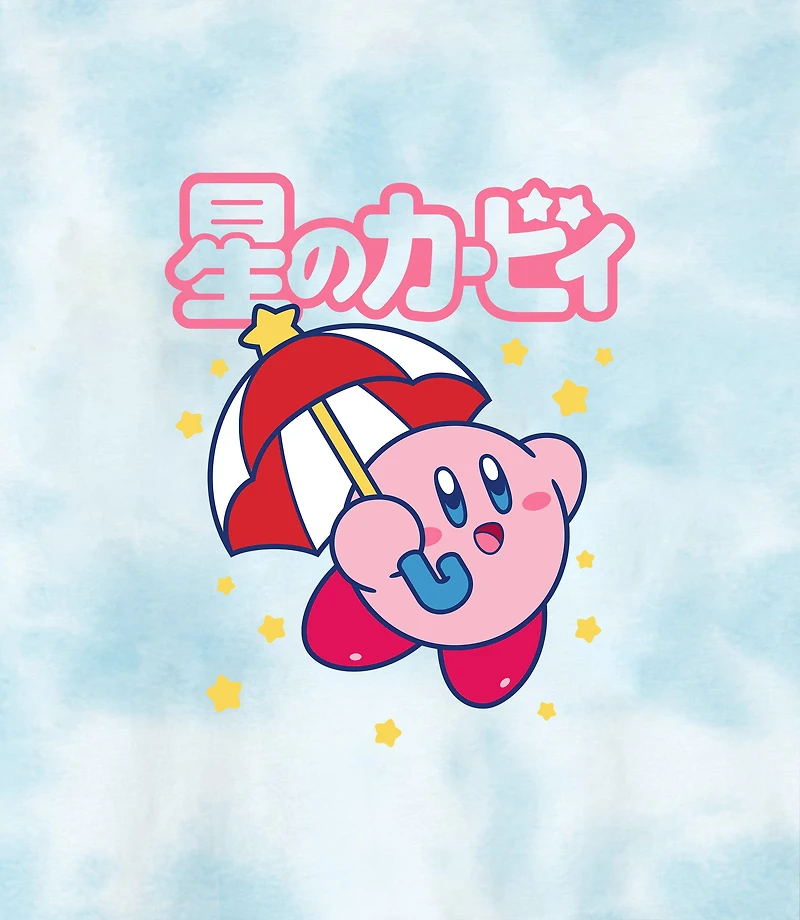 Kirby Tie Dye Glitter Unisex T-Shirt GameStop Exclusive