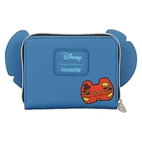 Loungefly Disney Gamer Stitch Zip Around Wallet GameStop Exclusive