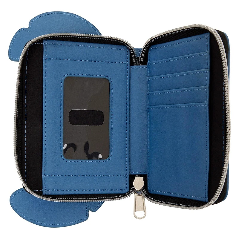 Loungefly Disney Gamer Stitch Zip Around Wallet GameStop Exclusive