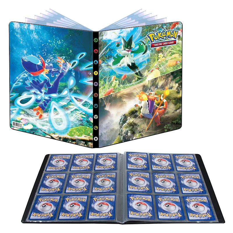 Ultra Pro Pokemon Scarlet and Violet 9-Pocket Portfolio