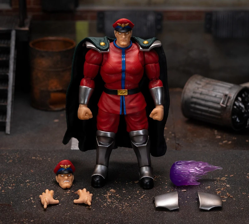Jada Toys Street Fighter II M Bison 6-in Action Figure