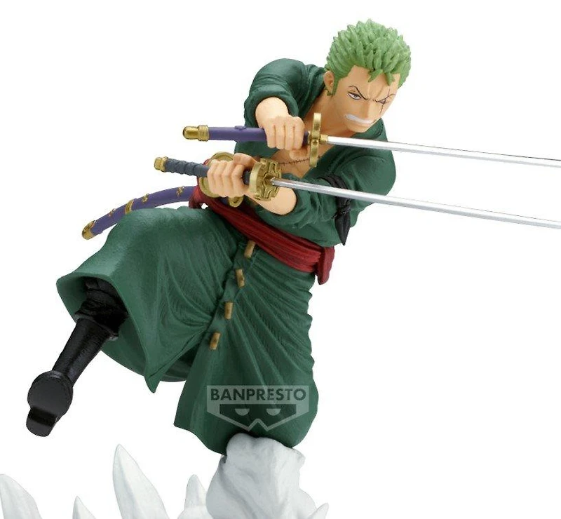Banpresto One Piece Senkozekkei Roronoa Zoro (Egghead Arc) 5.9-in Statue