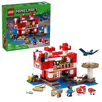LEGO Minecraft The Mooshroom House Building Playset 21270