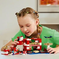 LEGO Minecraft The Mooshroom House Building Playset 21270