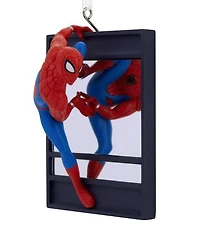 Hallmark Spider-Man - Spider-Man on Window Christmas Ornament