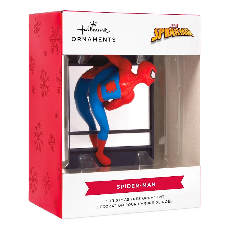 Hallmark Spider-Man - Spider-Man on Window Christmas Ornament