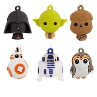 Hallmark Star Wars PVC Figural Mini Ornament Set