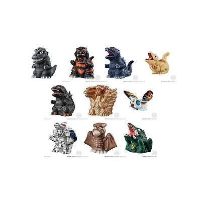 Bandai Shokugan Godzilla SofviDoll Mini Figures Blind Box (Styles May Vary