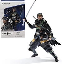 Spin Master PlayStation Ghost of Tsushima Jin Sakai (The Shapes Collection) 6-in Action Figure