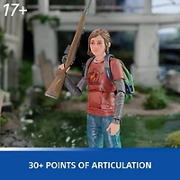 Spin Master The Last of Us Joel and Ellie 6-in Action Figures with 19 Accessories (2-Pack)