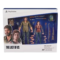 Spin Master The Last of Us Joel and Ellie 6-in Action Figures with 19 Accessories (2-Pack)