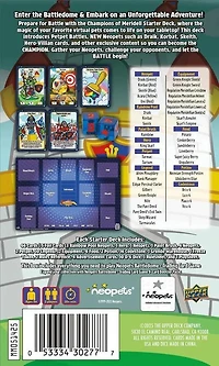 Neopets Battledome Trading Card Game Champions of Meridell Starter Deck