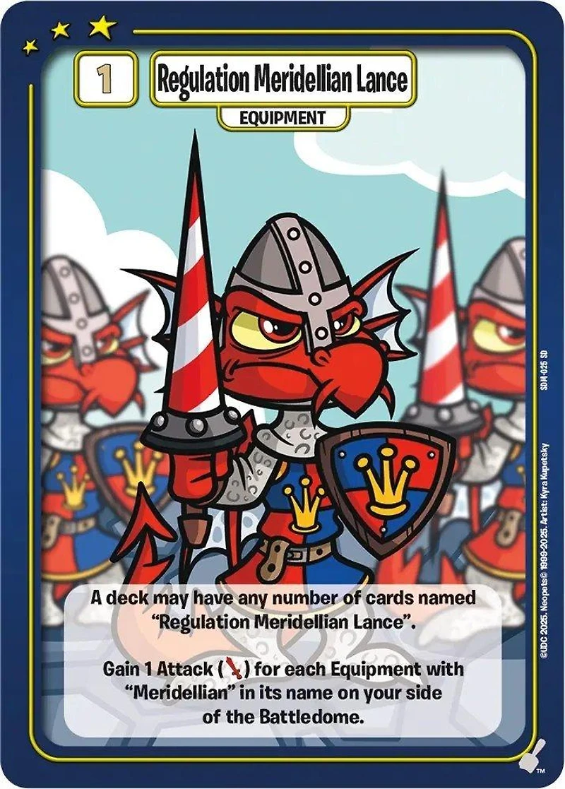 Neopets Battledome Trading Card Game Champions of Meridell Starter Deck