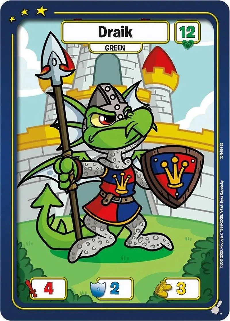 Neopets Battledome Trading Card Game Champions of Meridell Starter Deck