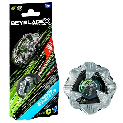 Hasbro Beyblade X Obsidian Shell 4-60D Booster Pack Set