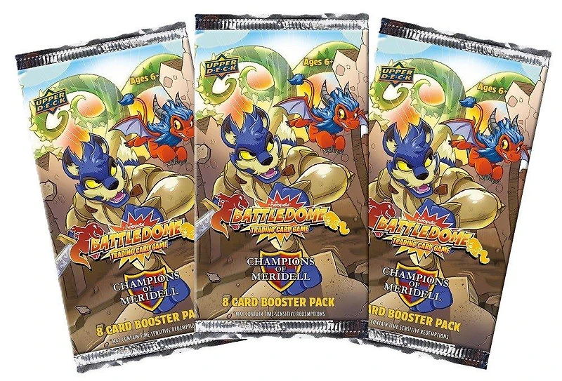 Neopets Battledome Trading Card Game Champions of Meridell Booster Pack