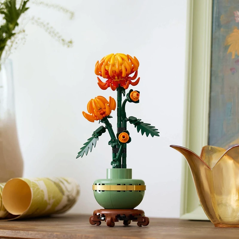 LEGO Botanicals Chrysanthemum Building Set for Home Decor 10368