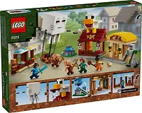LEGO Minecraft The Ghast Balloon Village Attack Building Playset 21273