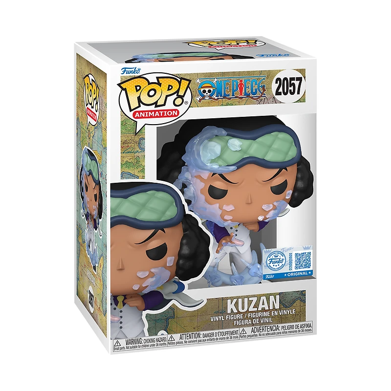 Funko POP! Animation: One Piece Kuzan 4-in Vinyl Figure GameStop Exclusive
