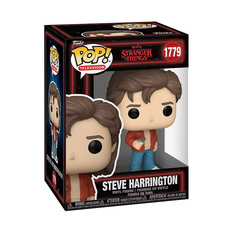 Funko POP! Television: Stranger Things Steve Harrington 4.1-in Vinyl Figure