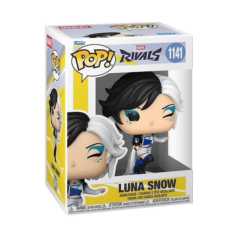 Funko POP! Games: Marvel Rivals Luna Snow 4.2-in Vinyl Bobblehead Figure