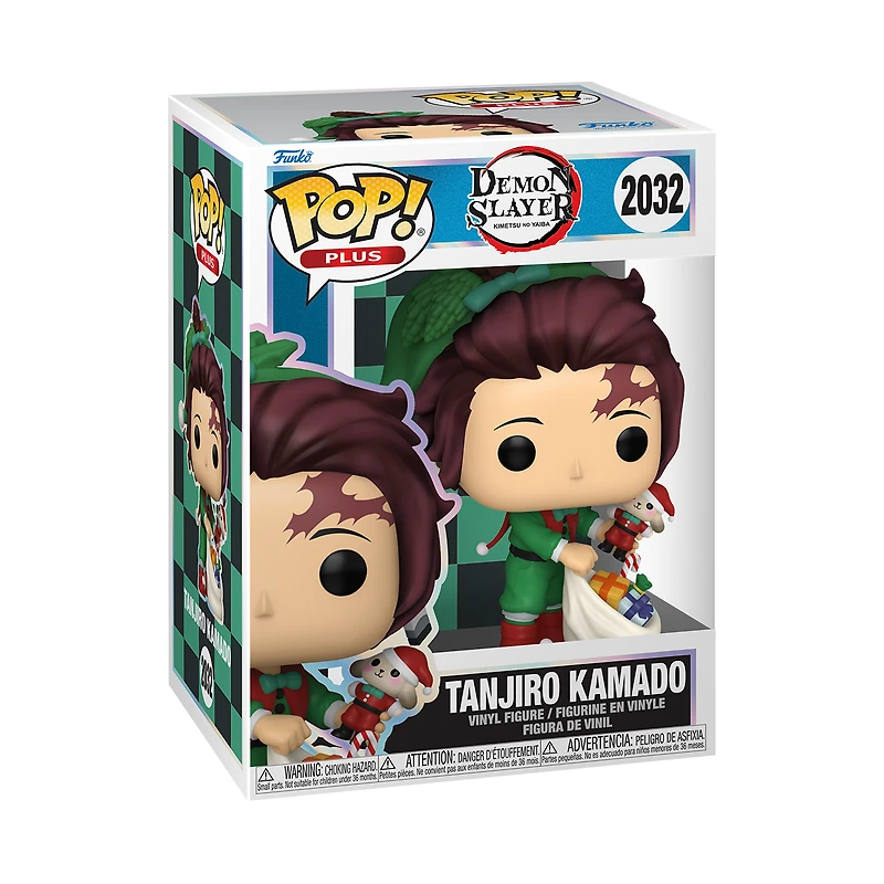 Funko POP! Plus: Demon Slayer Tanjiro Kamado 4.7-in Vinyl Figure