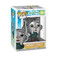 Funko POP! Disney: Zootopia 2 Pawbert Lynxley 4.9-in Vinyl Figure