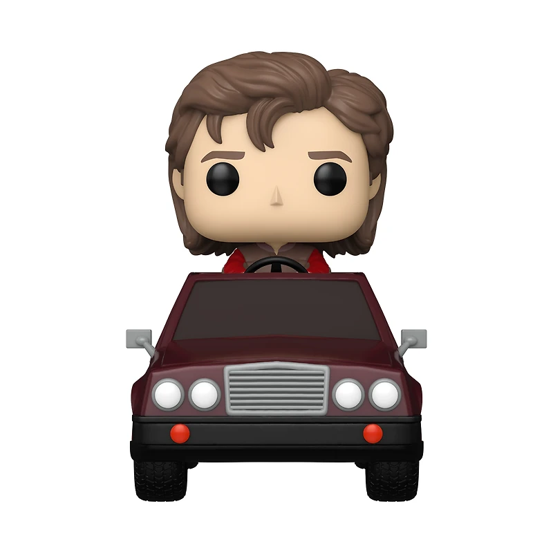 Funko POP! Rides: Stranger Things Steve Harrington in Car 5.2-in Vinyl Figure