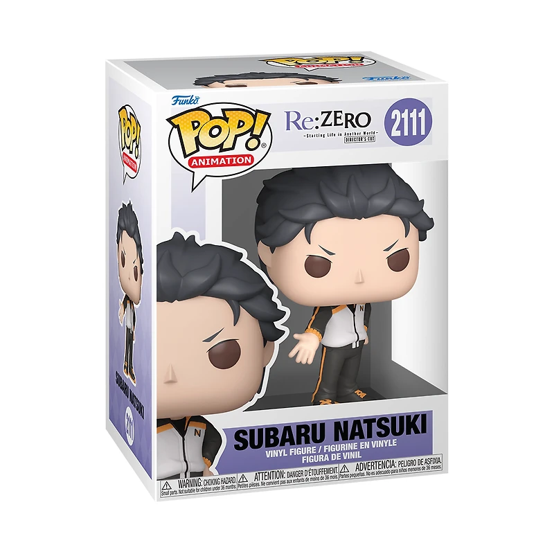 Funko POP! Television: Re:ZERO Starting Life in Another World Subaru Natsuki 4.2-in Vinyl Figure