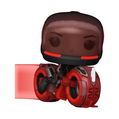 Funko POP! Rides: TRON: Ares Athena with Light Cycle 3.6-in Vinyl Figure