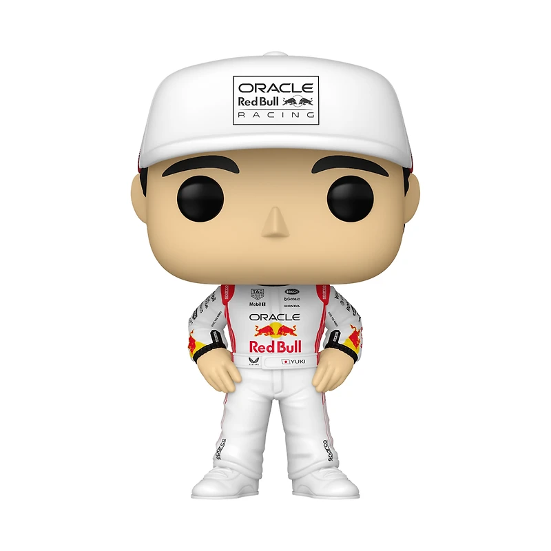 Funko POP! Racing: Yuki Tsunoda (with Helmet) 4-in Vinyl Figure