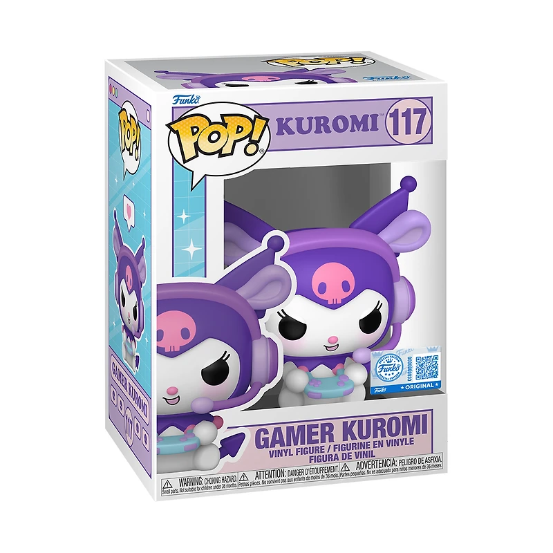Funko POP! Sanrio: Gamer Kuromi 3.6-in Vinyl Figure GameStop Exclusive